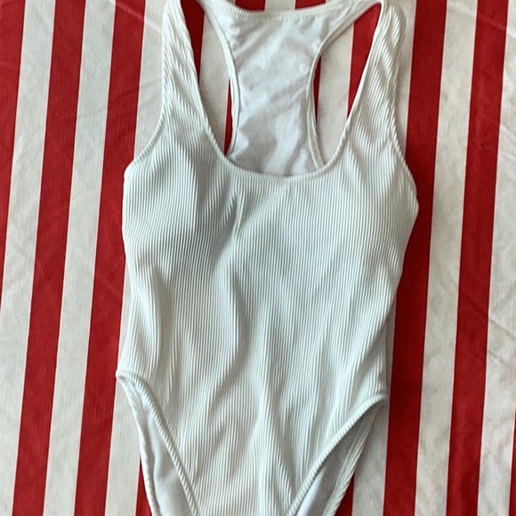 The Bikini Lab White Swimsuit, Size Medium, NWT - Picture 2 of 10